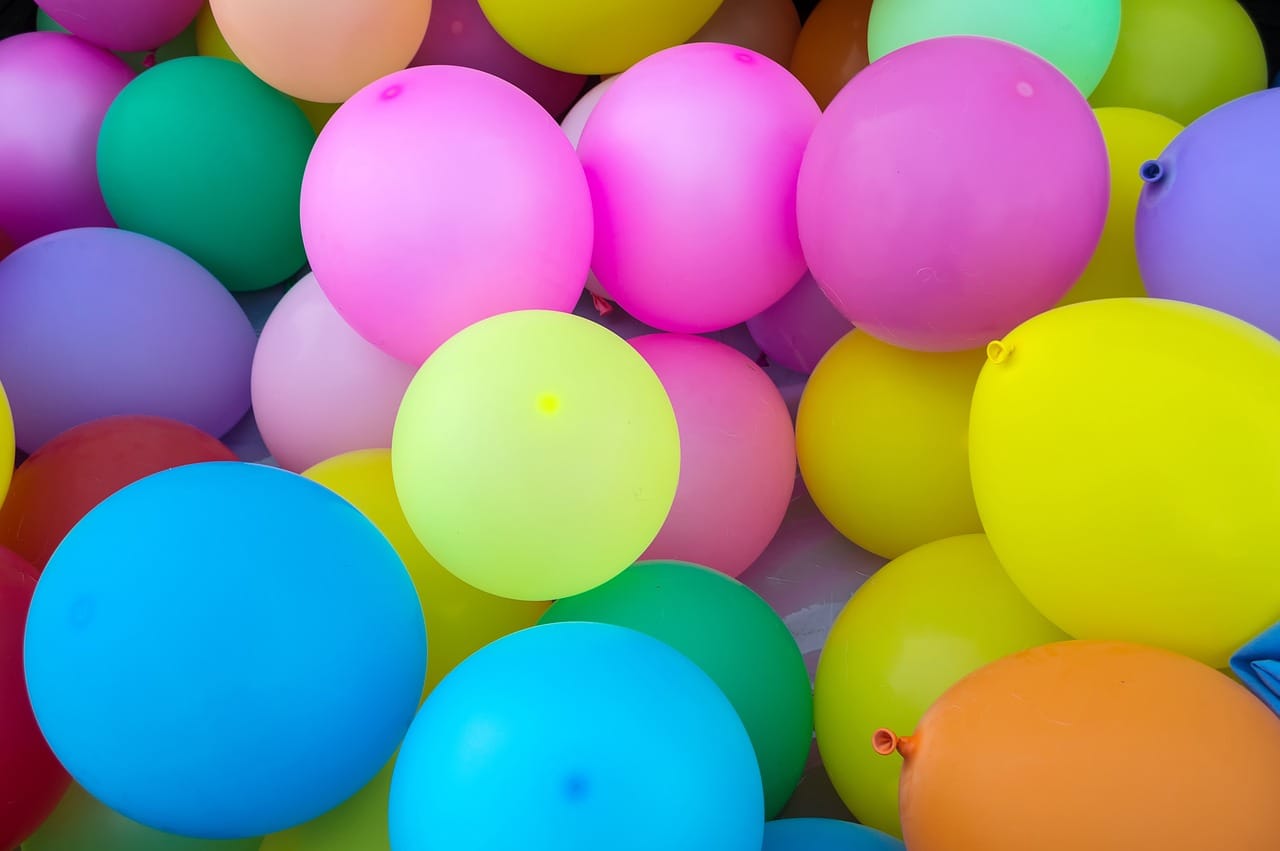 balloons, colorful, multicolored, colorful balloons, helium balloons, celebration, party, fun, event, happy birthday, birthday balloons, party balloons